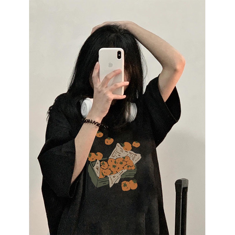 Áo thun NRVP 100% cotton tay ngắn phong cách Hàn Quốc