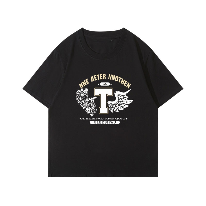 NRVP Áo Thun 100% Cotton Tay Ngắn Phong Cách Hàn Quốc Mới