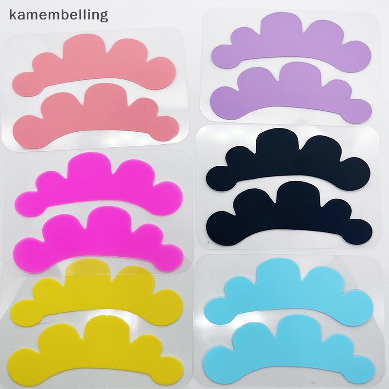 1 Cặp Miếng Dán Hỗ Trợ Uốn Mi Giả Chống Nếp Nhăn Hiệu kamembelling