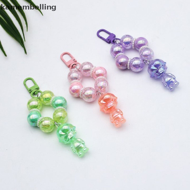 1 Móc Khóa Hình Thú Cưng Hoạt Hình Nhiều Màu Dễ Thương