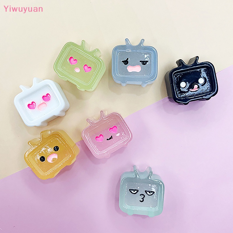 Bộ 5 Mô Hình Đồ Chơi Mini Bằng Nhựa Phát Quang Diy Mới