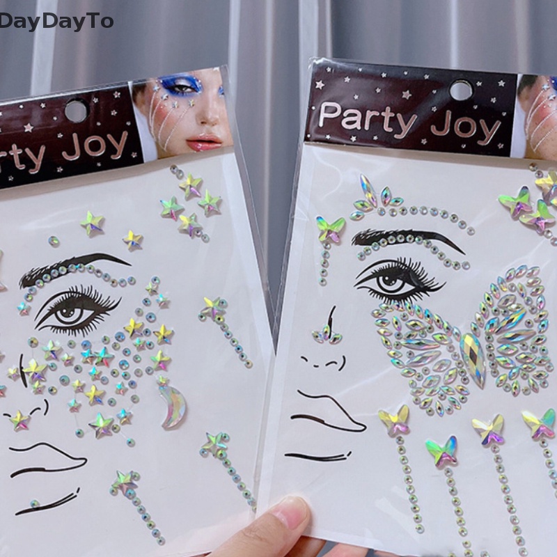 Kim Tuyến Lấp Lánh Trang Điểm Mặt / Mắt Tạm Thời Tiện Dụng