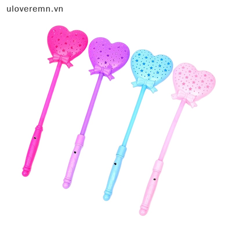 Uloveremn Đồ Chơi Gậy Phát Sáng Nhiều Màu Sắc Hình Trái Tim