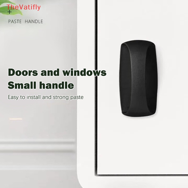 1 Cặp Tay Nắm Cửa Tủ Tự Dính Không Cần Đục Lỗ Tiện Dụng