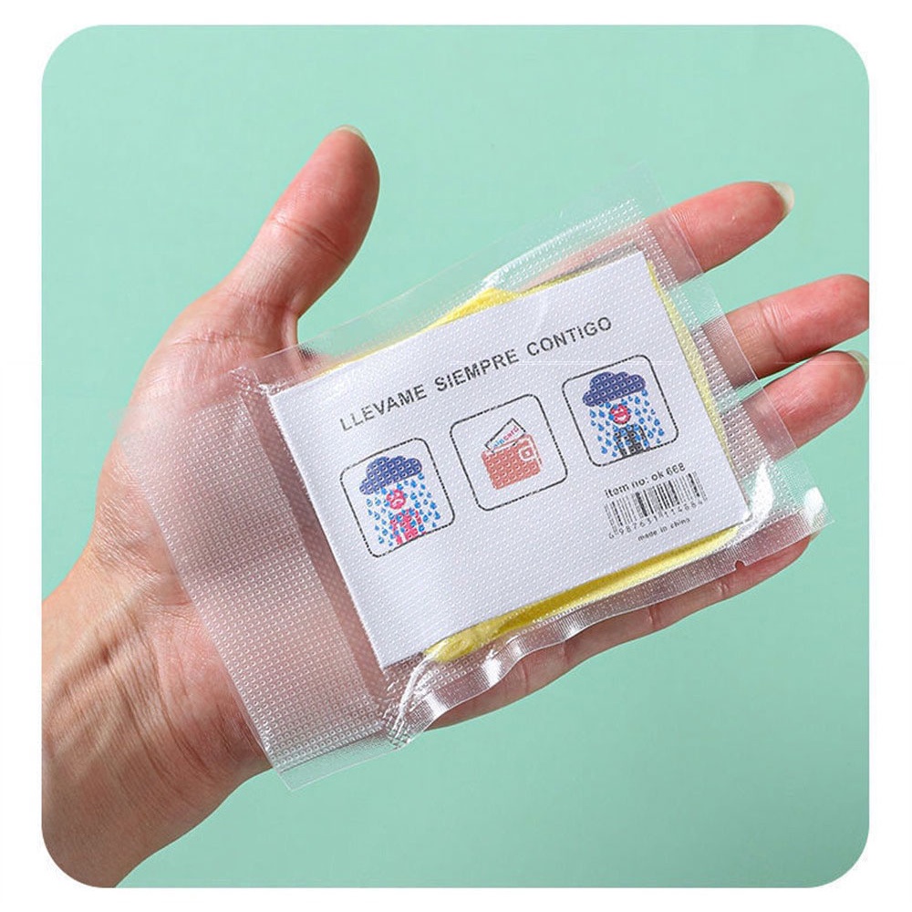 Áo Mưa Di động Xử Lý Lượng Mưa Ngoài Trời Nén Trẻ Em Người Lớn, Nam Và Nữ Ghim Mưa Dài Mỏng