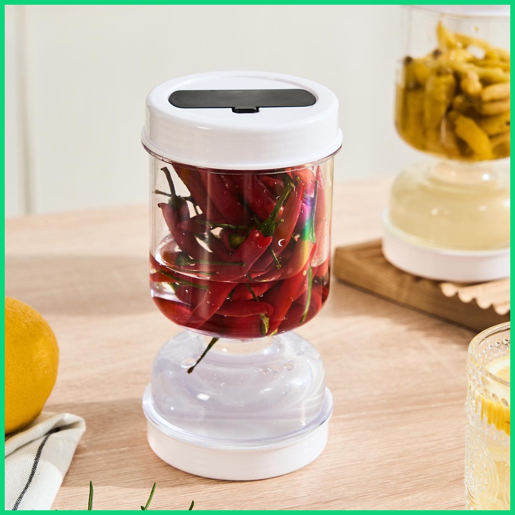 Lọ Thủy Tinh Đựng Đồ Khô Và Ướt Có Nắp Chống Rò Rỉ Tiện Dụng