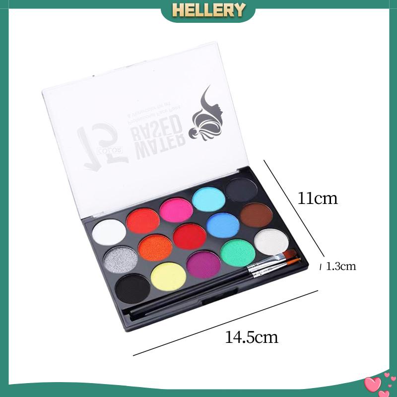 Bảng Màu Sơn Cơ Thể Có Thể Giặt Lại Tiện Dụng Cho Lễ Hội / Sân Khấu