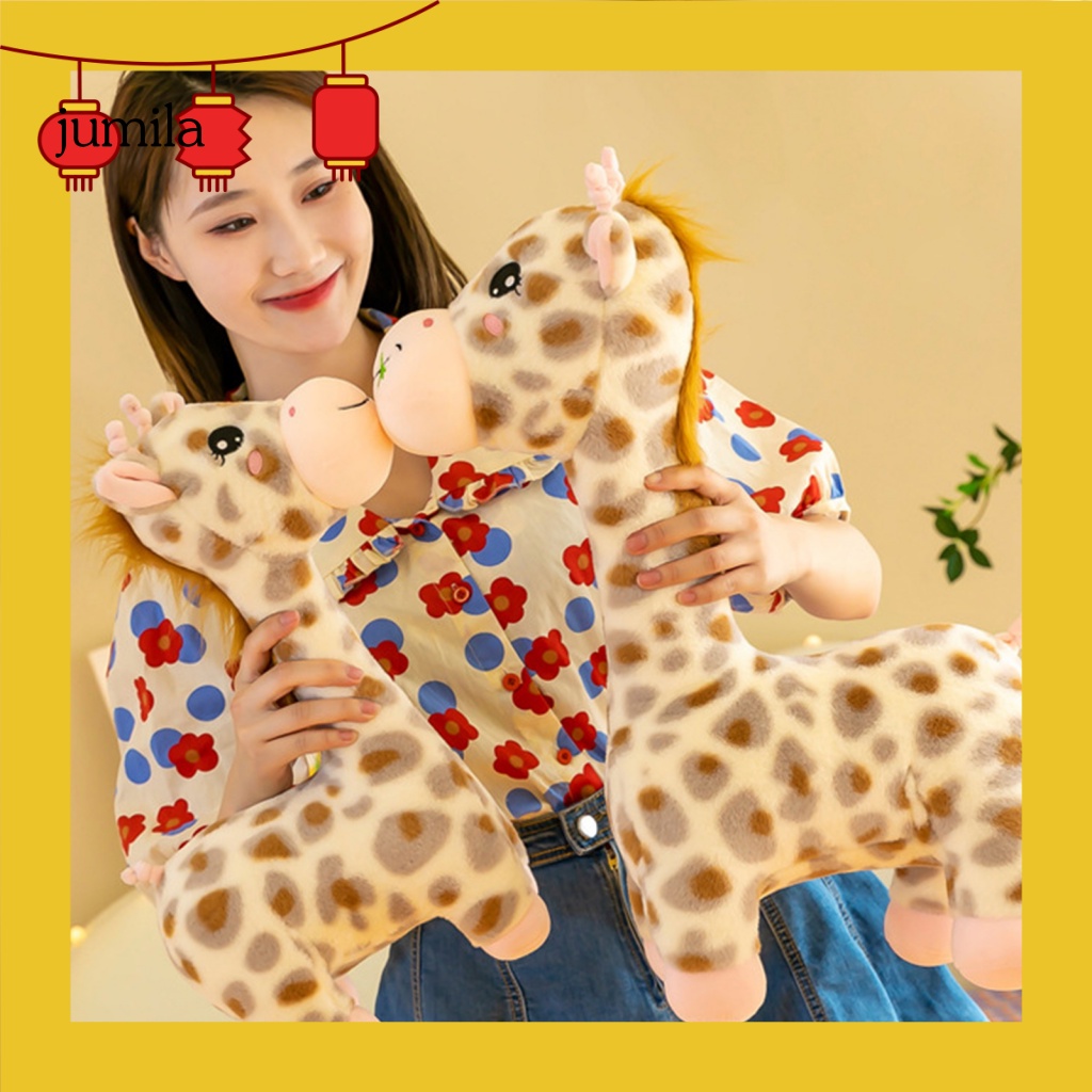 Hươu Cao Cổ Nhồi Bông 30 / 40 / 50cm Trang Trí Phòng Ngủ Giáng Sinh