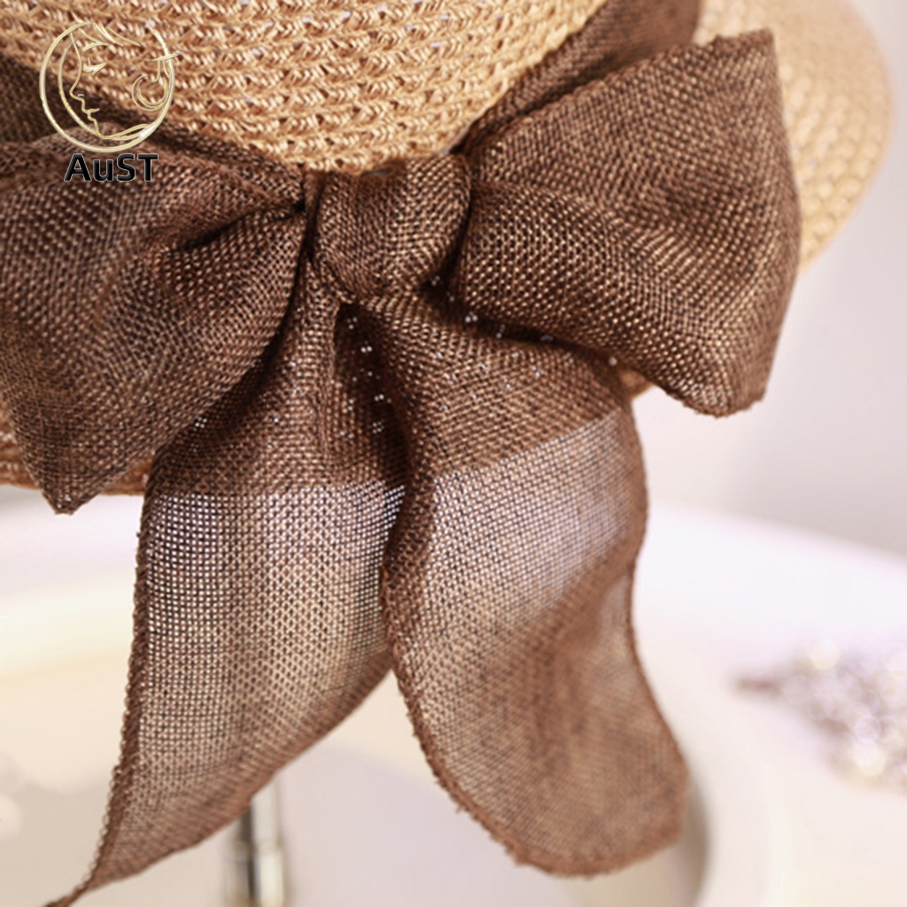 < Gdcc > Mũ Rơm Chống Nắng Gấp Gọn Được Phụ Kiện Hóa Trang Du Lịch Mùa Hè Cho