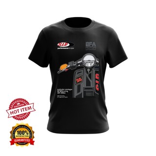 100%!!! Áo Thun Tay Ngắn In Hình baju vespa sip performance bfa Motorvespa vespa