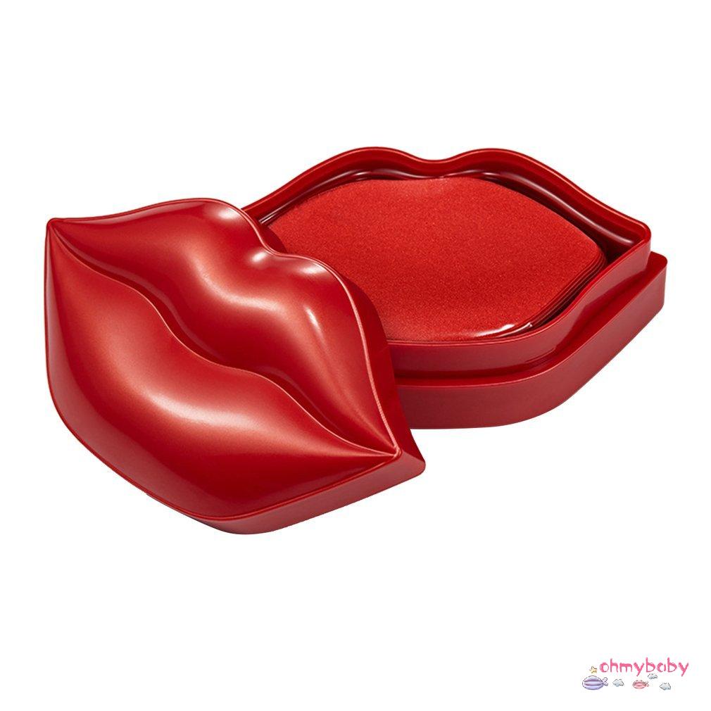 [Ready] Cherry Dưỡng Ẩm Môi Mặt Nạ Tẩy Tế Bào Chết Chống Khô Nứt Nếp Nhăn Mịn Màng Collagen Nuôi Làm Sáng [Z/5]