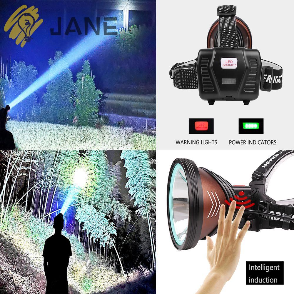 Đèn Pha Xe Đạp Siêu Sáng JANE XHP90 500M Bằng Nhôm Cao Cấp Tiện Dụng