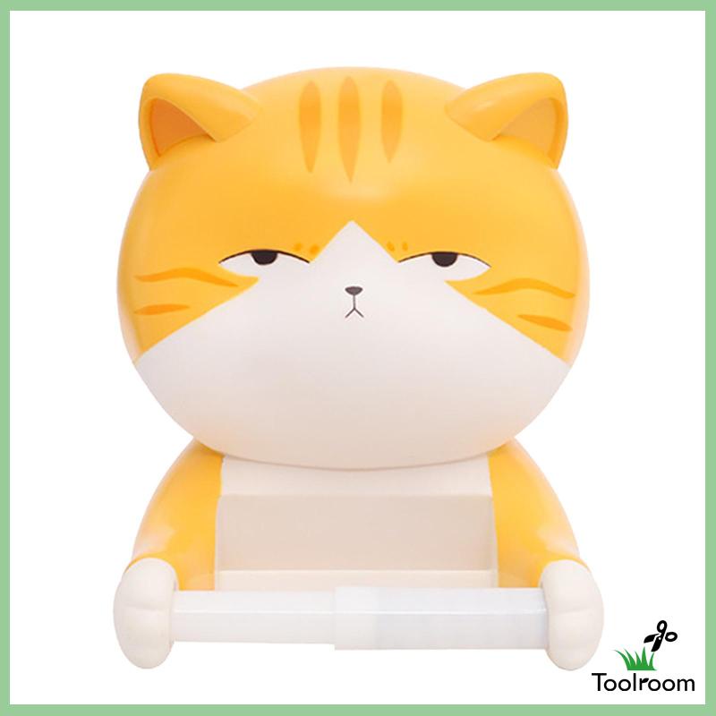 Giá Đỡ Cuộn Giấy Vệ Sinh Hình Chú Mèo Độc Đáo Trang Trí Nhà Tắm