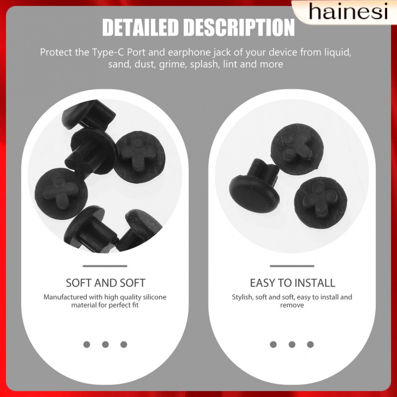 Set 10 Cặp Nút Tai Nghe Cổng USB C