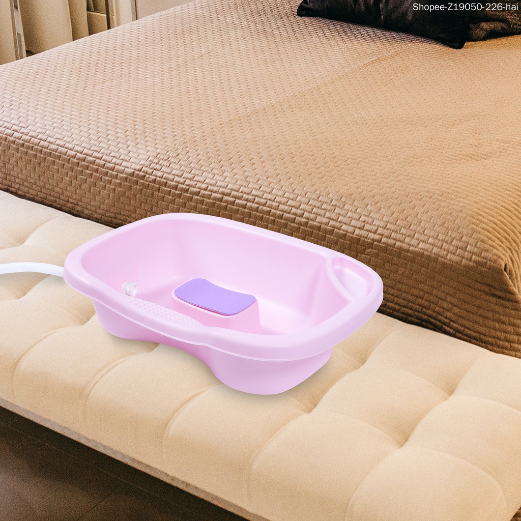 Chậu Tắm Bằng Nhựa Pp Kích Thước 44X32CM Tiện Dụng Mang Theo Du Lịch Cho Mẹ Bầu