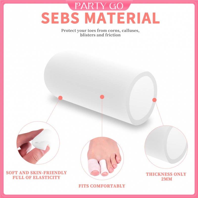 Bộ 5 Cặp Vỏ Bọc Bảo Vệ Ngón Chân Cái