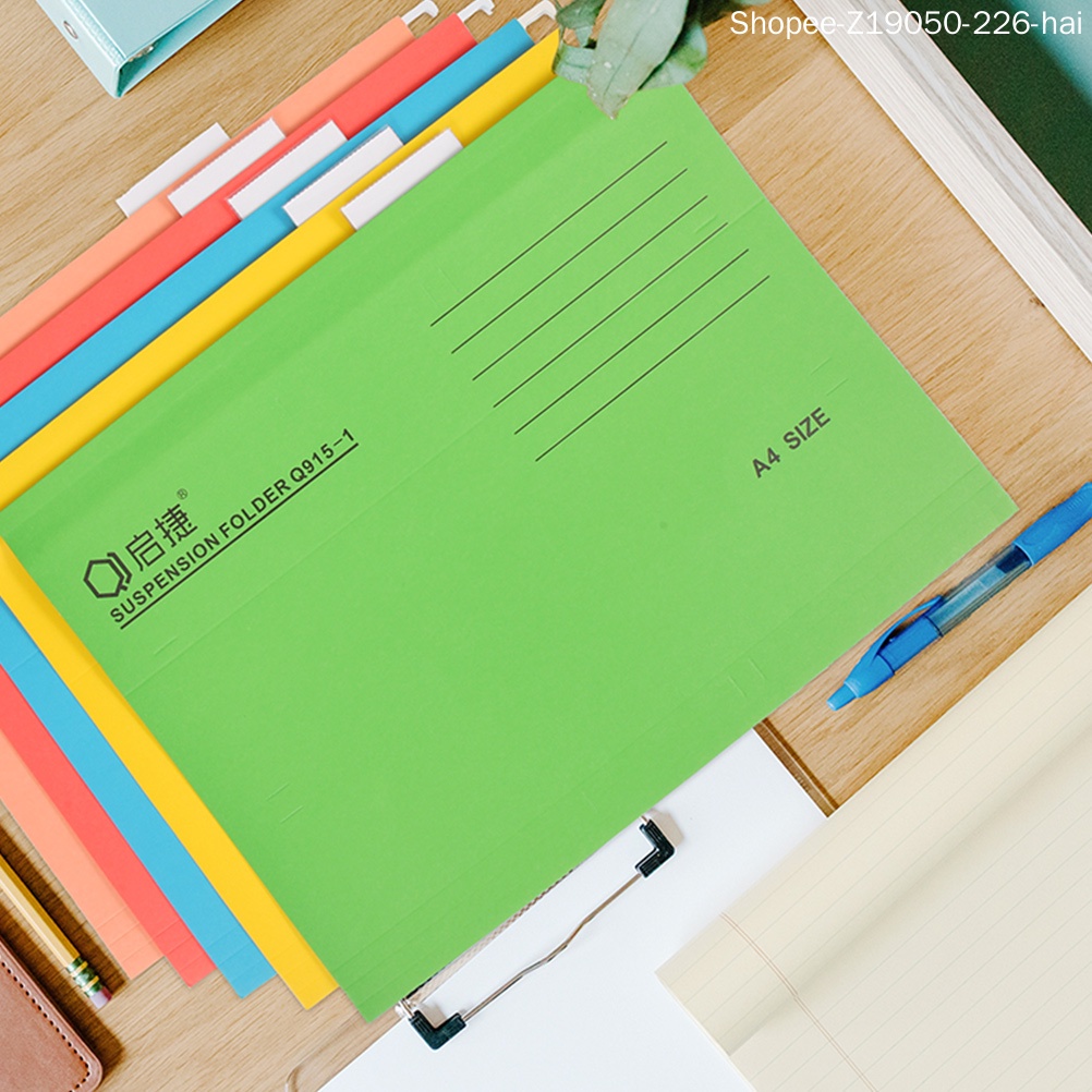 Set 10 Giá Đỡ Tài Liệu Bằng Nhựa Nhiều Màu Sắc