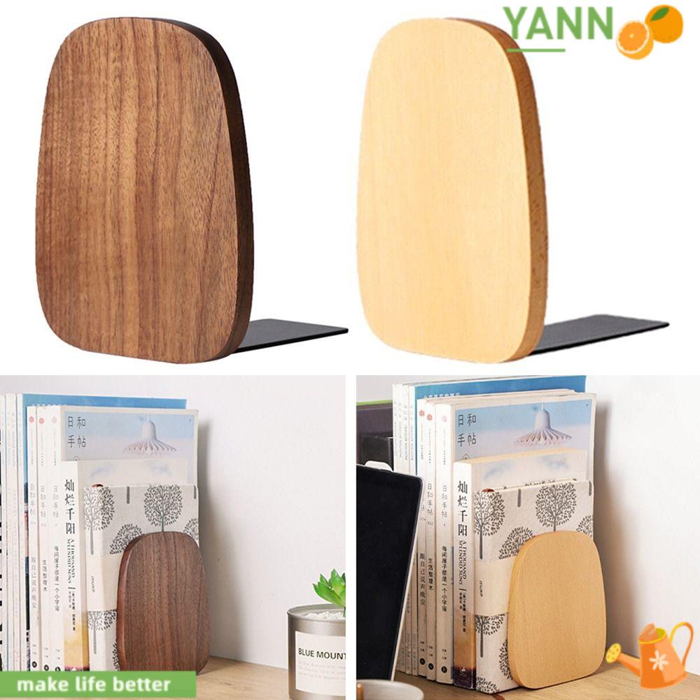Bộ 2 Giá Đỡ Tạp Chí / Sách Để Bàn Bằng Gỗ Siêu Bền Tiện Dụng