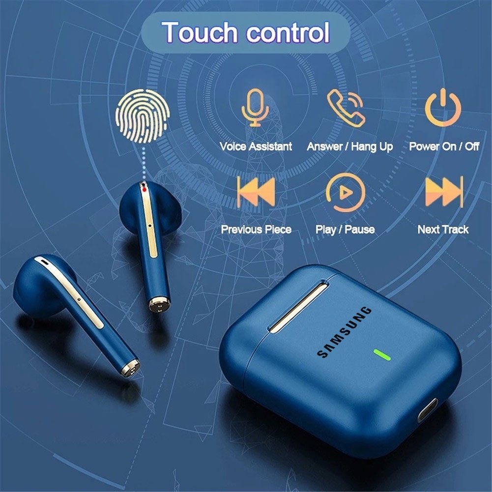 SAMSUNG Tai Nghe Bluetooth 5.0 Không Dây Âm Thanh Siêu Trầm Và Phụ Kiện