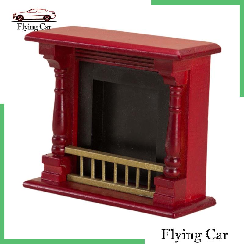 Mô Hình Lò Sưởi Trang Trí Tiểu Cảnh Phòng Ngủ Tỉ Lệ 1 / 12