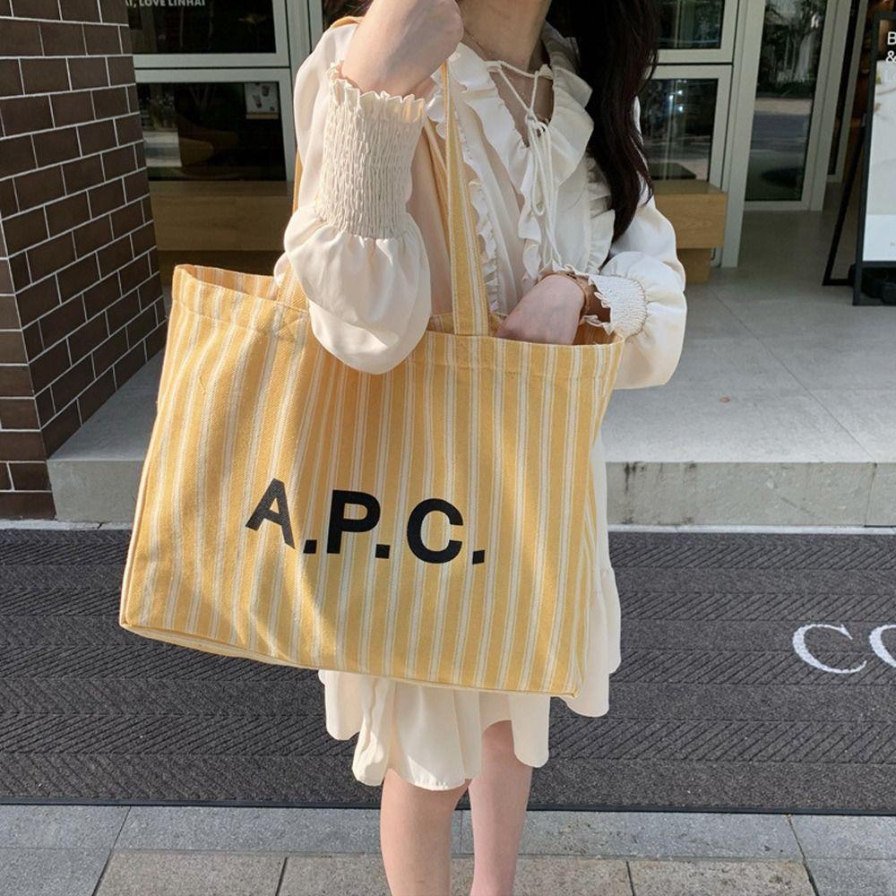 Túi Xách Tay Đựng Mỹ Phẩm Họa Tiết Sọc Thời Trang