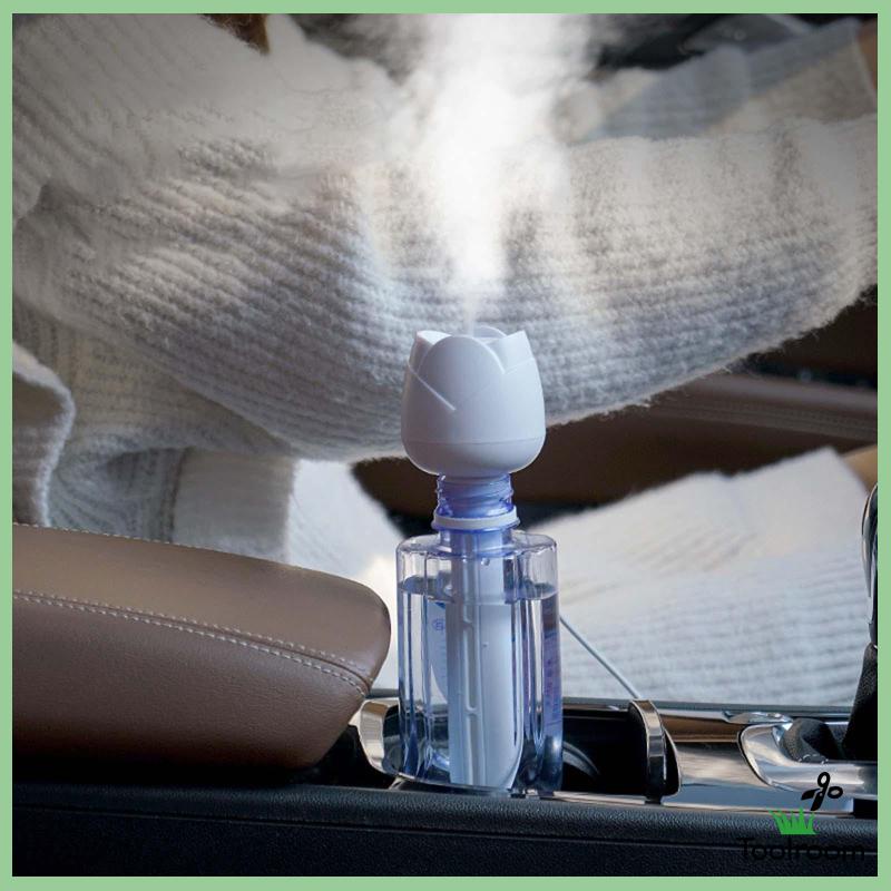 Máy Tạo Độ Ẩm Không Khí Mini Tự Động Tắt Mở Để Bàn Cạnh Giường