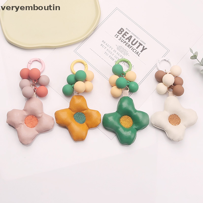 1 Móc Khóa Hình Hoa Nhiều Màu Sắc Thời Trang