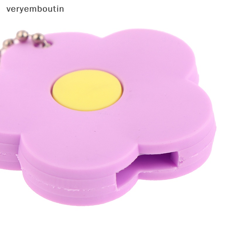 1 Vỏ Bọc Chìa Khóa Bằng Silicon Hình Hoa Hoạt Hình Cho Nữ