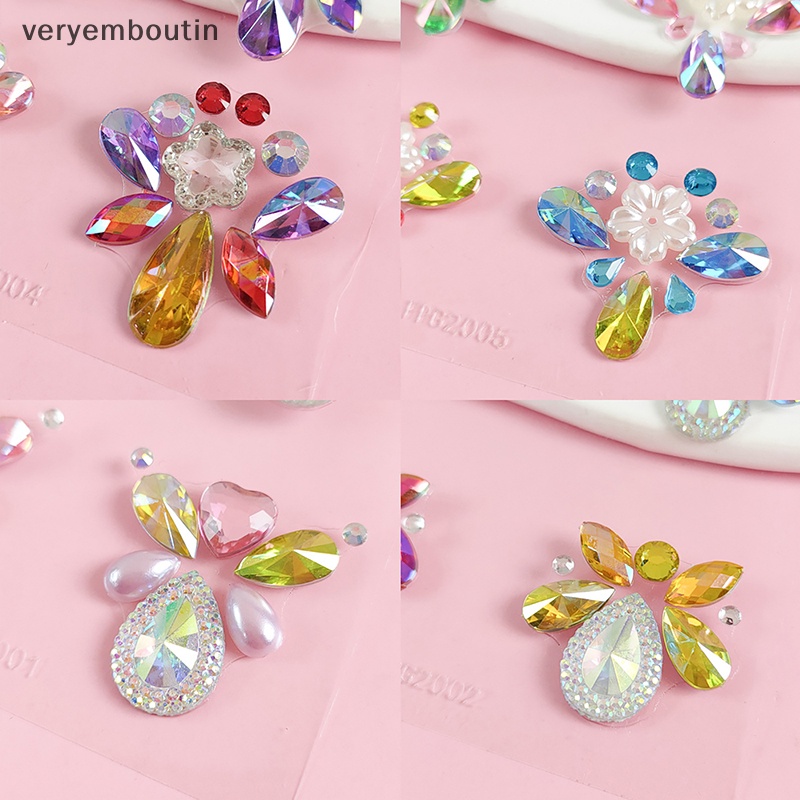 Hình Xăm Dán Đính Đá Lấp Lánh Dùng Trang Trí Cơ Thể