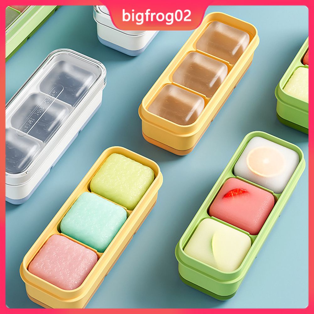 Hộp Đựng Đá Mini Đế Mềm Có Nắp Đậy Tiện Lợi Chất Lượng