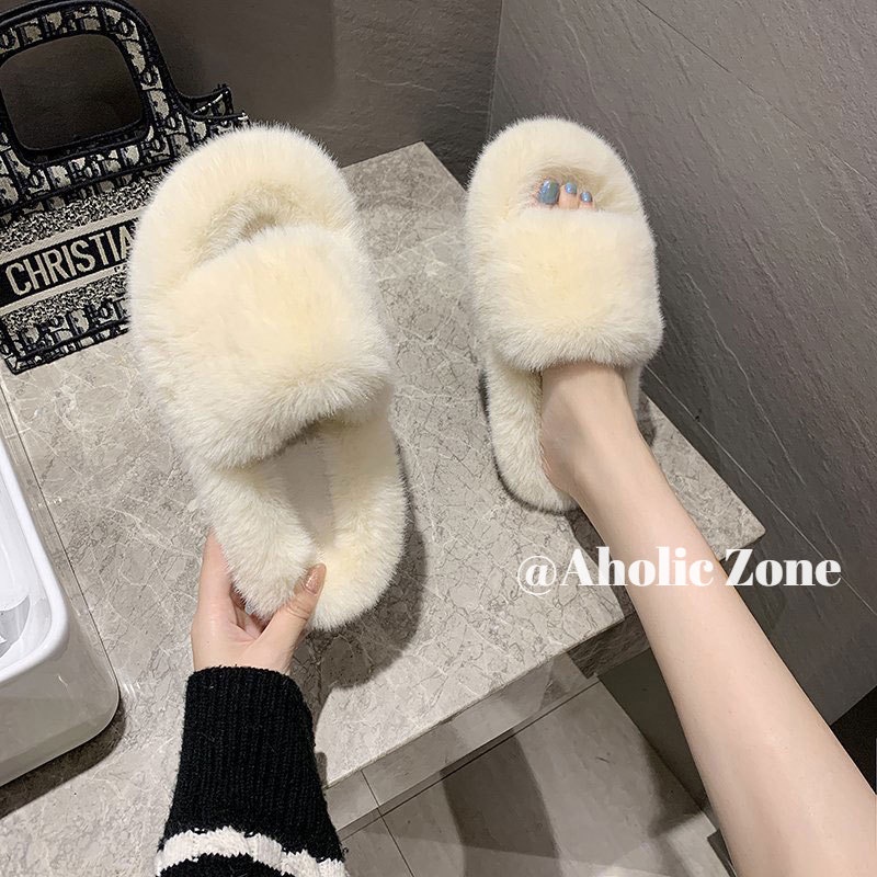 Dép Bông Đi Trong Nhà Hình Trái Tim Xinh Xắn Cho Nữ