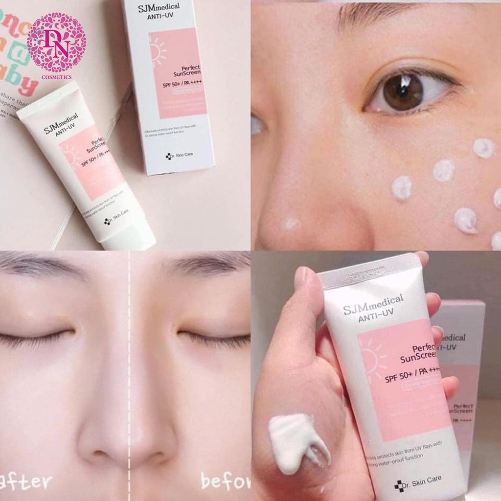 Kem chống nắng SJM Medical Anti UV Perfect SunScreen SPF50+ PA++++ 60ml