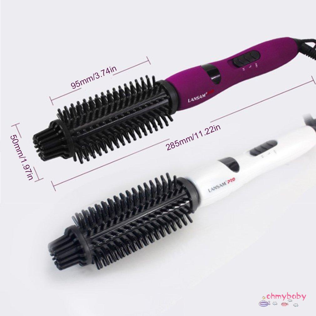 [Ready] Bàn Chải Uốn Tóc Thân Thiện Với Du Lịch Máy Nóng Chống Bỏng Cây Đũa Phép Tạo Kiểu [Z/2]