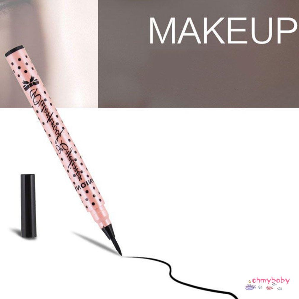 [OMB] Wave Point Lâu trôi Không thấm nước Nhanh khô Bút kẻ mắt Mỹ phẩm Làm đẹp Trang điểm Người phụ nữ dạng lỏng [Z/15]