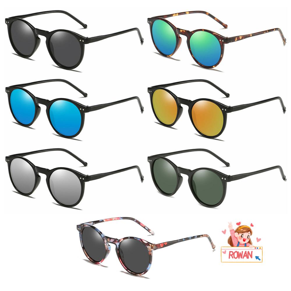 Kính Mát Phân Cực Gọng Tròn Phong Cách Retro