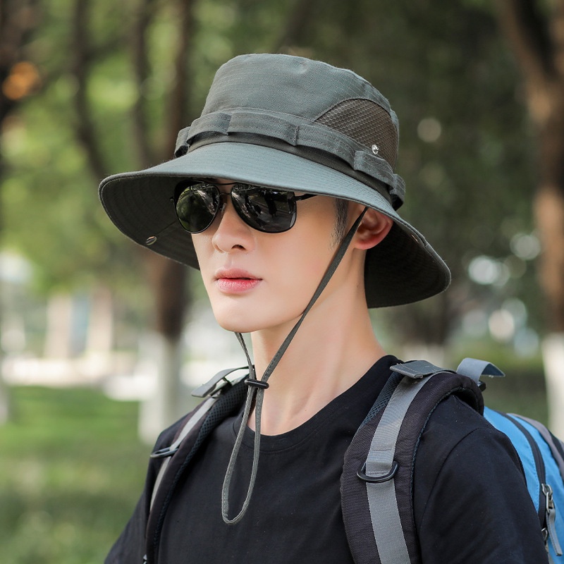 LINJW Nón Tai Bèo Chống Nắng Màu Trơn Mẫu Mới Unisex 2023