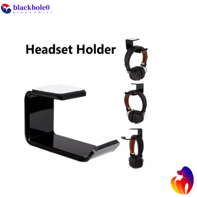 Giá Đỡ Tai Nghe Gắn Dưới Bàn Bằng Acrylic Tiện Dụng