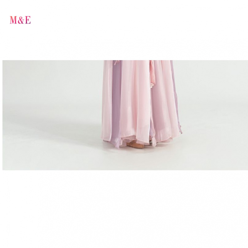 Vải Gạc Nhảy Múa Cổ Điển Trung Quốc Cổ Điển M &amp; E 720°Bộ Trang Phục Biểu Diễn Múa Phong Cách Trung Hoa Mới 2023