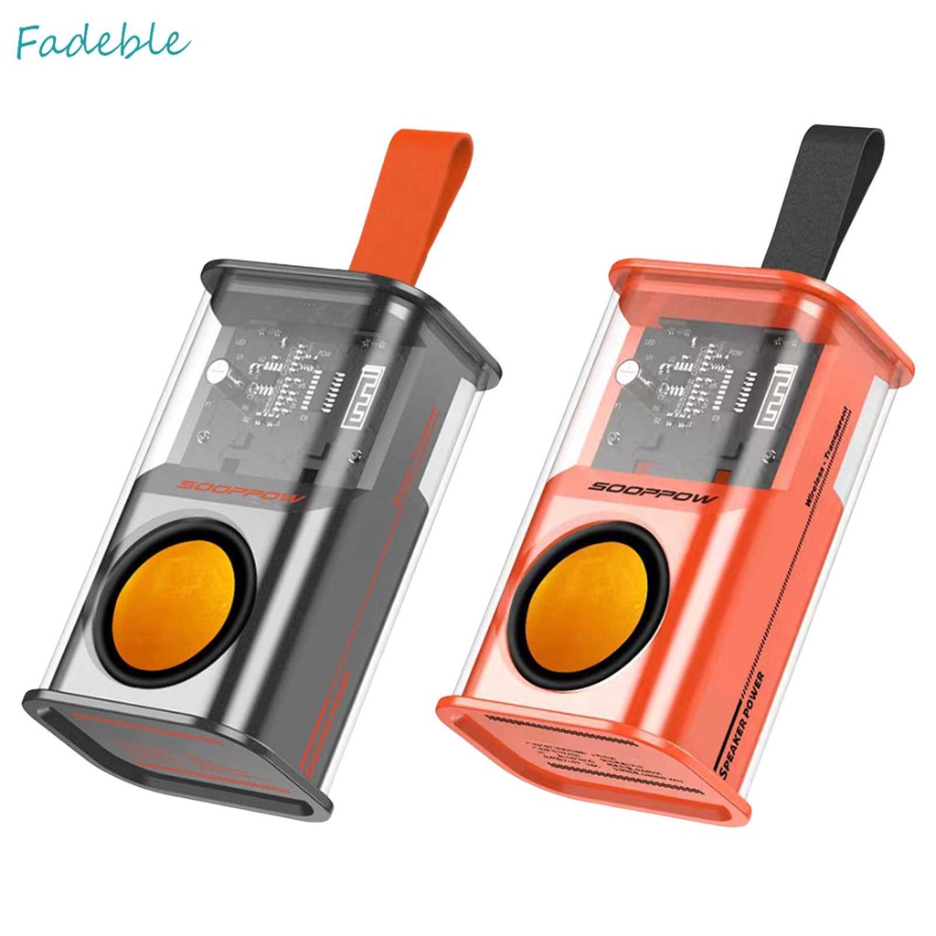 Loa Không Dây Âm Thanh Siêu Trầm Công Suất Cao 5W Trong Suốt