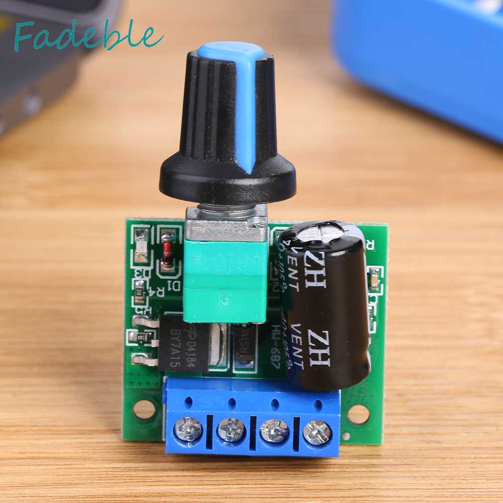 Mô-đun Điều Chỉnh Tốc Độ Động Cơ PWM 5A 90W DC 5V-35V