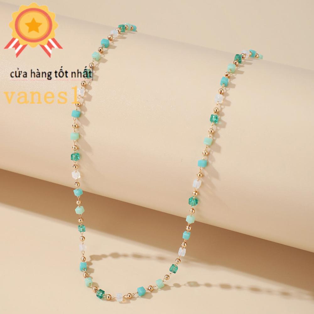 Vòng Cổ Hạt VANES1 Phong Cách Bohemian