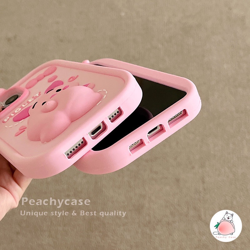 Ốp Điện Thoại Silicon Mềm Chống Sốc Hình Chú Heo 3D Cho iPhone 14 13 12 Pro Max 11 iphone11 14pro 13promax