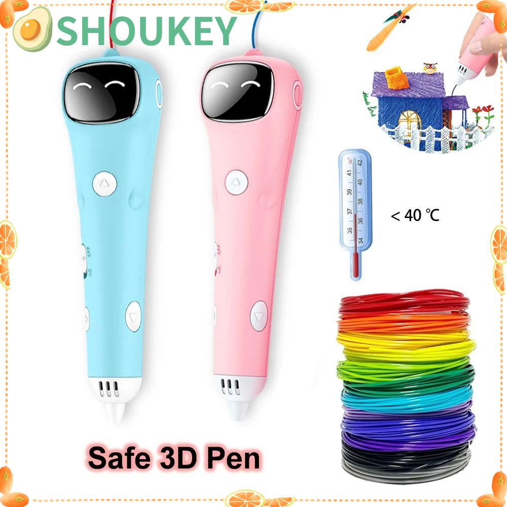 Bút In 3D Chống Bỏng Cho Bé Tập Vẽ