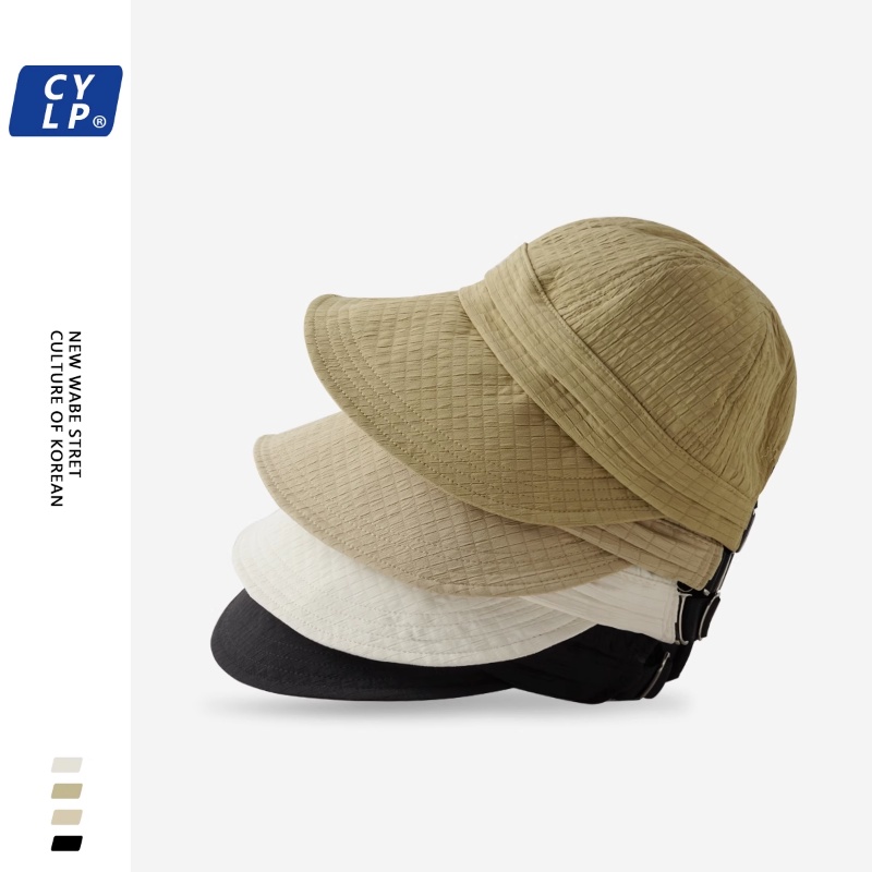 Mũ Rộng Vành Che Nắng Họa Tiết Caro Thời Trang Mùa Hè Cho Nữ