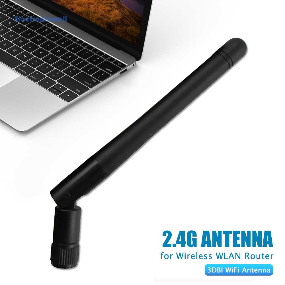 Điện Tử [ElectronicMall01.vn] #Ăng Ten WiFi Không Dây SMA 2.4 2.5 GHz