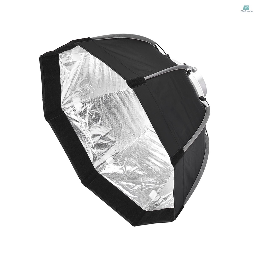 55cm Foldable 8-Pole Octagon Softbox with Soft Cloth Carrying Bag Bowens Mount for Studio Strobe Flash Light