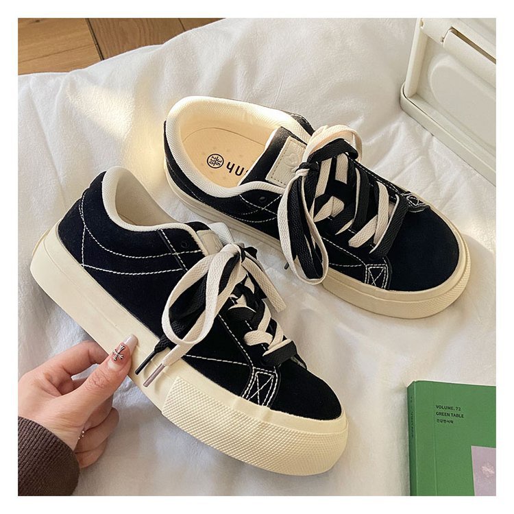 Giày Thể Thao Đế Bằng Phong Cách Trung Hoa Thời Trang Cho Nữ