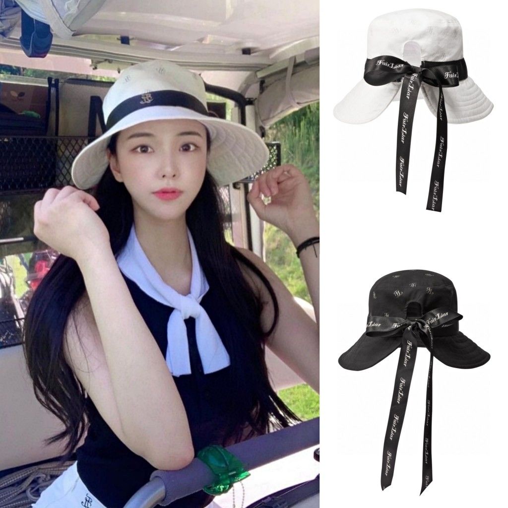 Mũ Bucket Chống Nắng Thoáng Khí Đính Nơ Lớn Thời Trang Mùa Hè Cho Nữ