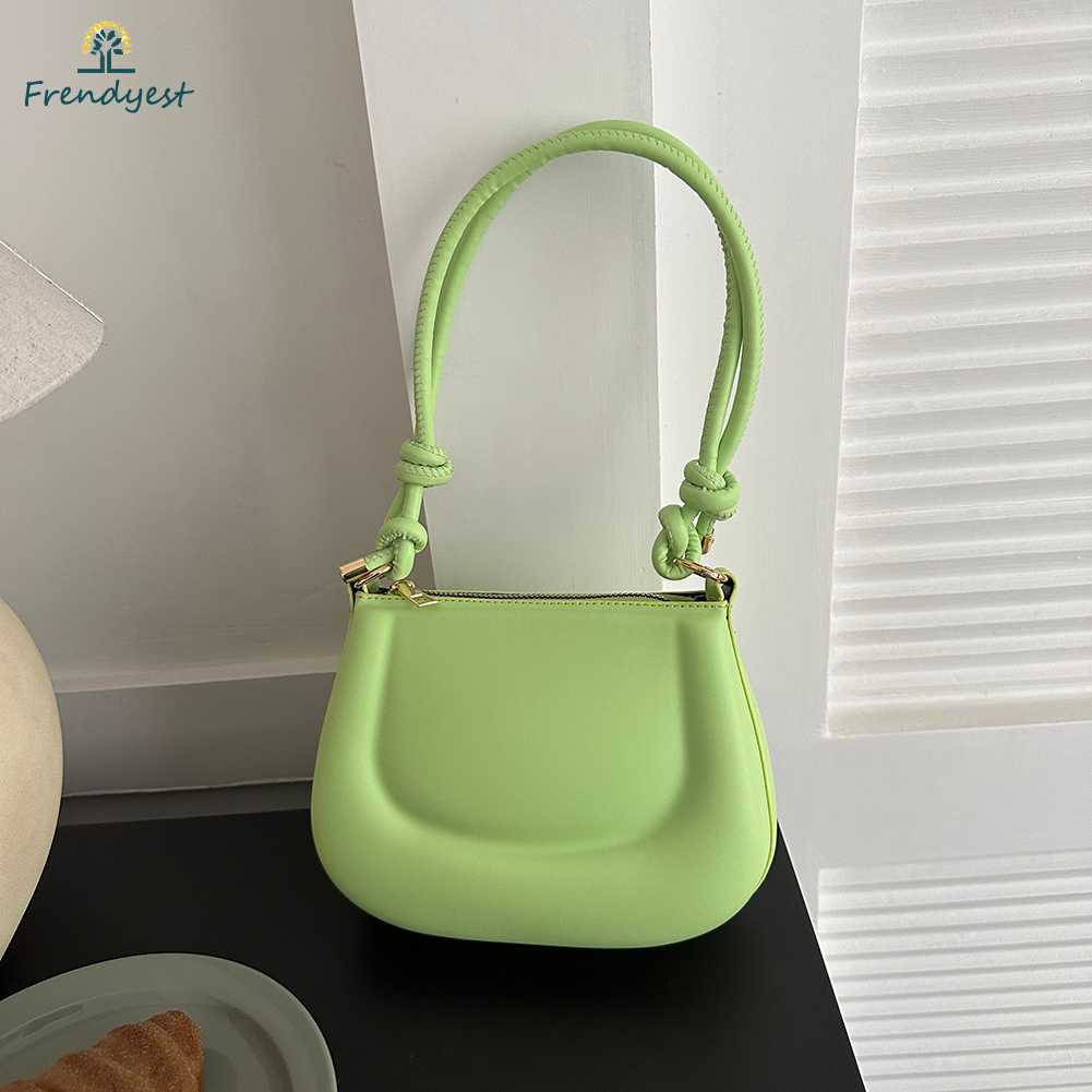 Túi Xách Da PU Kẹp Nách Màu Trơn Thời Trang Cho Nữ