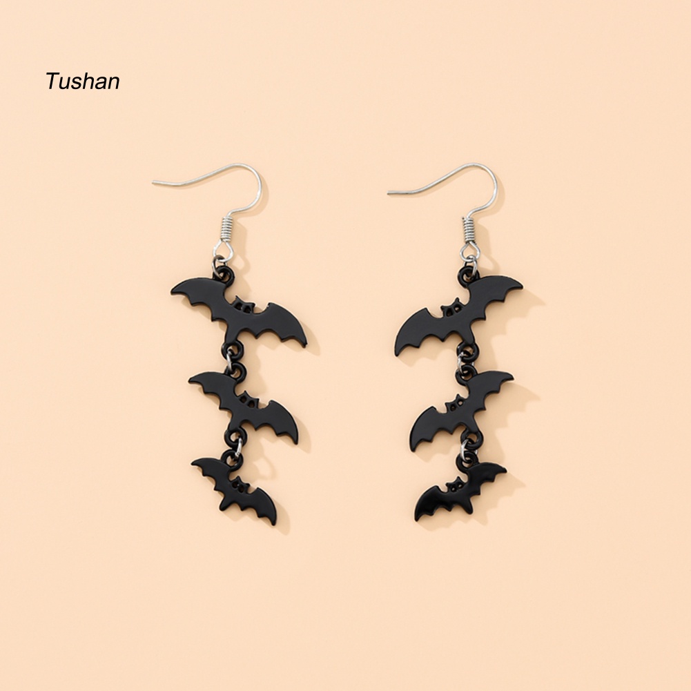 Bông Tai Hình Dơi Thời Trang Halloween Dành Cho Nữ